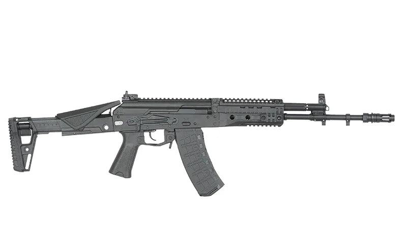 WELL PRO WE09GM-2 AK12 GBBR Airsoft Gun with Realistic Design and Adjustable Stock
