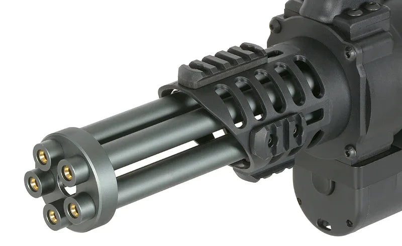 WELL PRO WE23-L airsoft AEG with four barrel design and tactical grip for enhanced performance