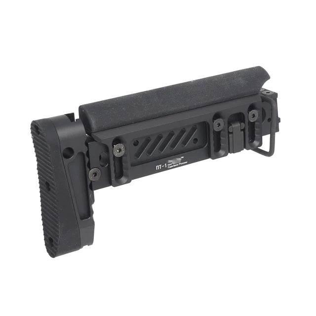 ZENITCO FOLDING AK STOCK in Black with Adjustable Features for AK Style Rifles