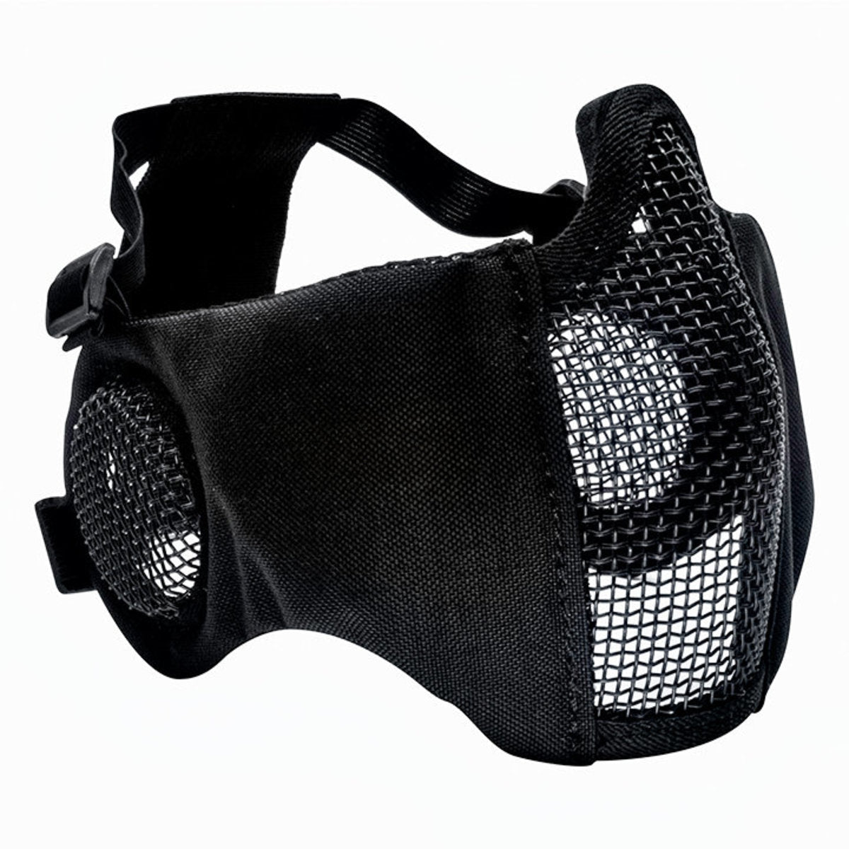 Valken Zulu Mesh Mask in Black provides breathable protection and comfort for airsoft enthusiasts
